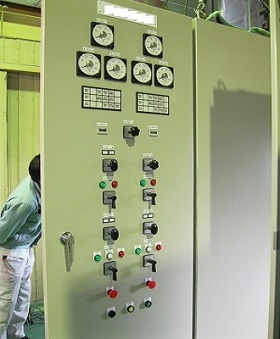 Pump control panel